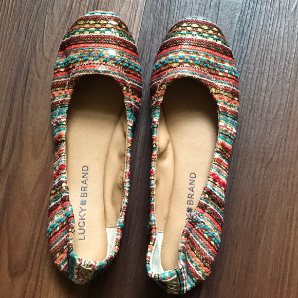 Lucky🍀Brand Ellie ballet flats - Picture 1 of 6